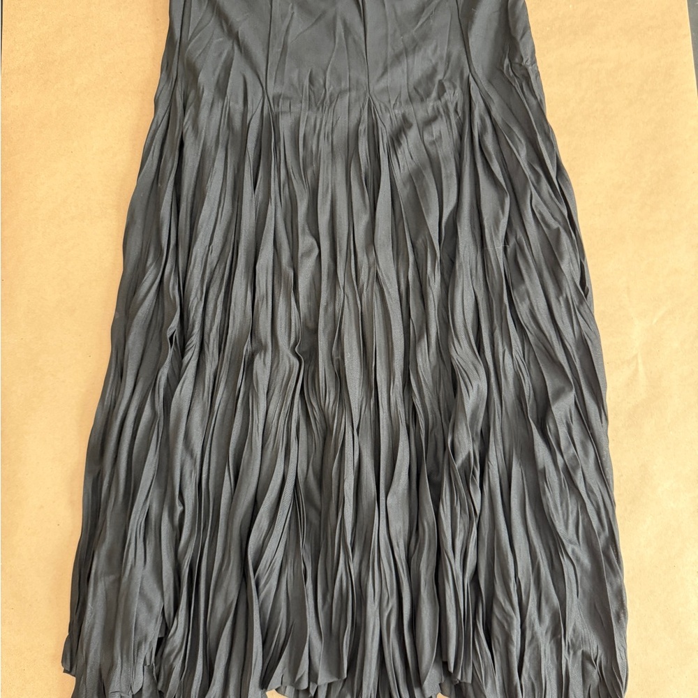 Y2K Style Fairy Hem Pleated Black Skirt | Vintage-Inspired Elegance